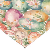 Retro Easter seamless pattern. Watercolor ショートテーブルランナー (コーナー)