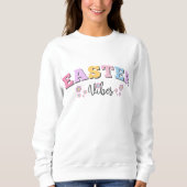 Retro Easter Vibes スウェットシャツ (正面)