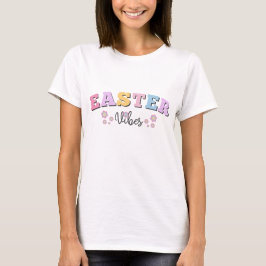 Retro Easter Vibes Tシャツ (正面)