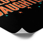 Retro Eldest Daughter Team Gift For Eldest Daughte ポスター (角)