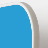 Retro Electric Blue Red Three Across Striping Name ピックルボールラケット (左詳細)