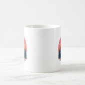 Retro élévation コーヒーマグカップ (中央)