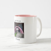 Retro Entry Arches, Las Vegas Nevada ツートーンマグカップ (正面右)