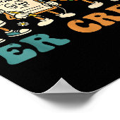 Retro Er Crew Emergency Room Funny Er Ed Nurse Tec ポスター (角)