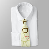 Retro Eyeglass Hipster Neck Tie ネクタイ (タイ)