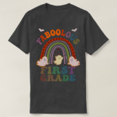 Retro FABOOLOUS 1ST GRADE TEACHER Costume This Is  Tシャツ (デザイン正面)