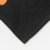 Retro Fall In Love With Learning Autumn Pumpkin Te フリースブランケット (角)