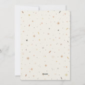 Retro Family Arch Photo Christmas Holiday Card シーズンカード (裏面)