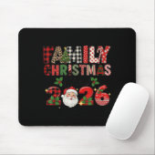 Retro Family Christmas Crew 2026 Squad Family Matc マウスパッド (マウス)