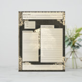 Retro Family Recipe Insert (スタンド正面)