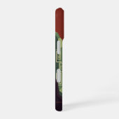 Retro Fantasy Canyon Pixel Art iPhone 16ケース (右側面)