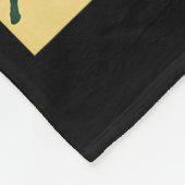 Retro Fencing For Christmas Srty Fencer Athlete フリースブランケット (角)