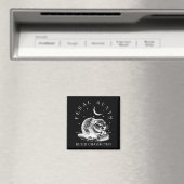 Retro Feral Aunts Build Character Funny New Aunt C マグネット (インサイチュ (食洗機))