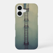 Retro Fire Escape Ladder iPhone 16ケース (裏面)
