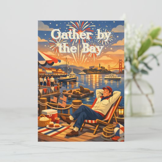 Retro Fisherman’s Wharf Fireworks Celebration 招待状 (スタンド正面)