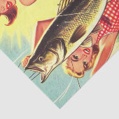 Retro Fishing Pinups 薄葉紙 (詳細)