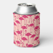 Retro Flamingo | Summer Poolside Sunset Sherbet 缶クーラー (缶裏面)