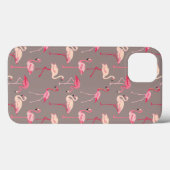 Retro Flamingos Case-Mate iPhoneケース (裏面 (横))