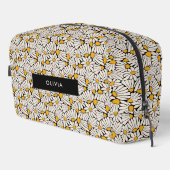 Retro floral botanical block print ドップキット (右コーナー)
