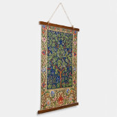 Retro Flowering Tree by Dearle for William Morris 吊り下げ型タペストリー (傾斜あり)