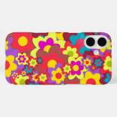 RETRO FLOWERS IPHONE OTTER BOX CASE  Case-Mate iPhoneケース (裏面 (横))