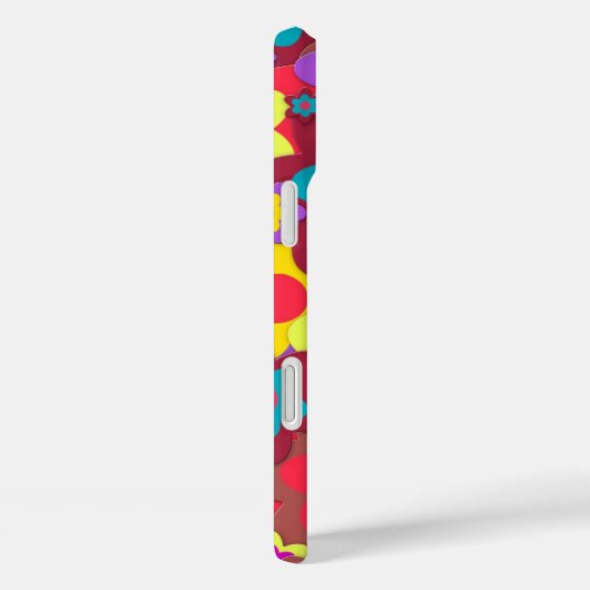 RETRO FLOWERS IPHONE OTTER BOX CASE  Case-Mate iPhoneケース (裏面 / 右)