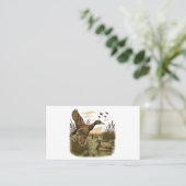 Retro-Flying-Mallard-Duck-Hunting,  名刺 (スタンド正面)