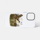 Retro-Flying-Mallard-Duck-Hunting iPhoneケース (裏面横)