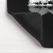 Retro Forest Funny Nature Guitar Clic Music  マウスパッド (コーナー)