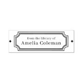 Retro Frame & Diamonds From the Library of  セルフインキングスタンプ (デザイン)