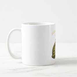 Retro Frog Minimal Effort White Mug コーヒーマグカップ