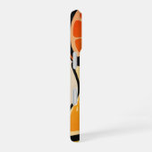 Retro Fruit Waves iPhone 16ケース (右側面)