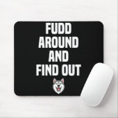 Retro Fudd Around And Find Adult Humor Sarcastic  マウスパッド (マウス)