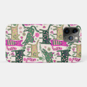 Retro Fun Cat Design Case-Mate iPhoneケース (裏面(横))