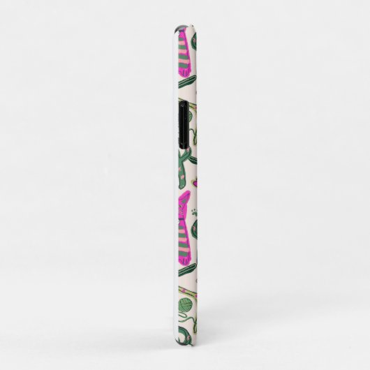 Retro Fun Cat Design Case-Mate iPhoneケース (裏面/右)