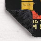 Retro Funny Beard Quote Gift For Bearded Men And L マウスパッド (コーナー)