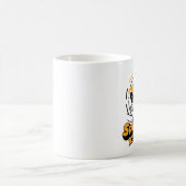 Retro Funny Hot Dog コーヒーマグカップ (中央)
