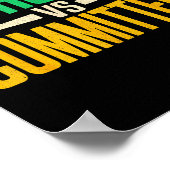 Retro Funny Trendy Sarcastic Saying Catholics Vs C ポスター (角)