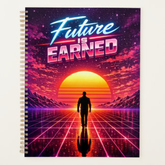 Retro Future Motivation Poster プランナー手帳