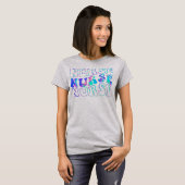 Retro Future Nurse Life For Registered Nurse Tシャツ (正面フル)