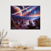 Retro Futurismus ポスター (キッチン)