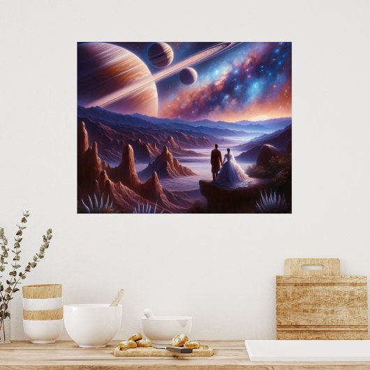 Retro Futurismus ポスター (キッチン)