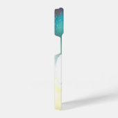 Retro Futuristic Friendly Robot Character iPhoneケース (右側面)