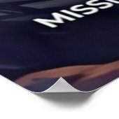 Retro Galactic Grill Master Sci-Fi Parody ポスター (角)