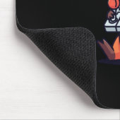 Retro Gamer Capybara Mousepad – Old School Vibes マウスパッド (コーナー)