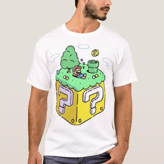 Retro Gamer Chill Scene Tシャツ (正面)