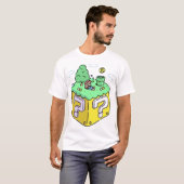 Retro Gamer Chill Scene Tシャツ (正面フル)