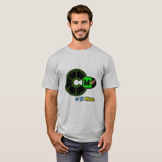 Retro Gamer Neon Logo Men’s T-Shirt Tシャツ (正面フル)