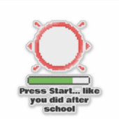 Retro Gamer Quote シール (正面)