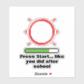 Retro Gamer Quote シール (シート)